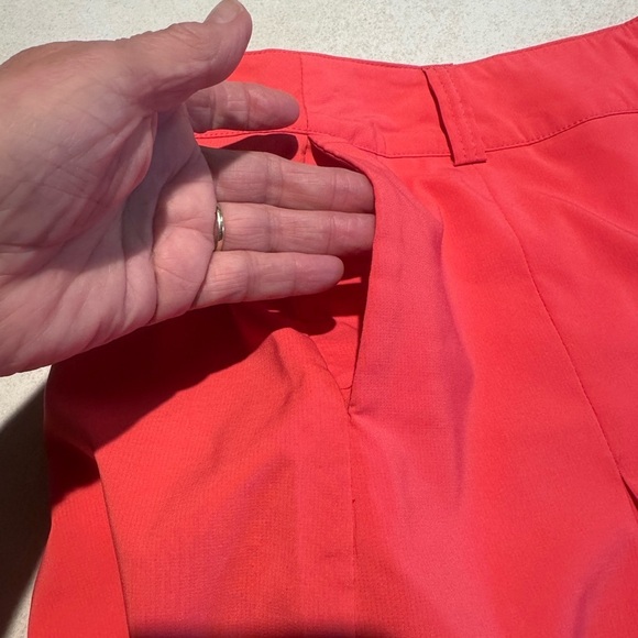 PUMA Barbie Hot PINK & White Mini Skort. SZ 4 Pleated Invisible Zip 2 Pockets - Picture 12 of 16